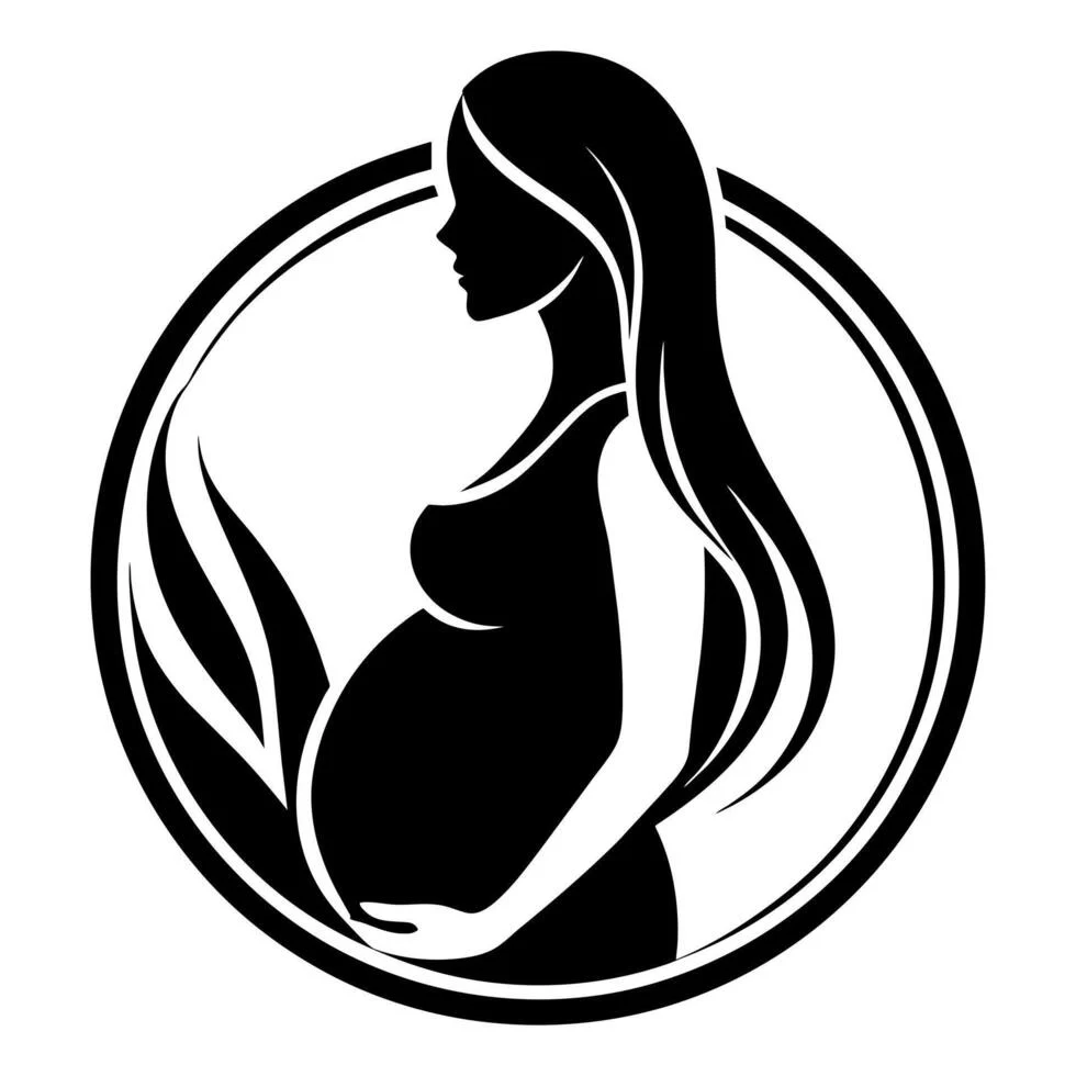 pregnant silhouette