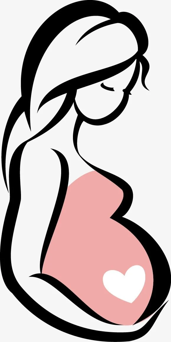 pregnant silhouette